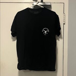 Vintage Bloodshot Records Gildan Black Tee with White Logo